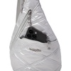 image:imageBaggallini Mini Sling  12x7 Sling Crossbody Bag Backpack with Adjustable Shoulder StrapSilver Metallic Quilt