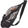 image:imageBaggallini Mini Sling  12x7 Sling Crossbody Bag Backpack with Adjustable Shoulder StrapSteel Grey Twill