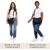 image:imageBaggallini Modern Everywhere Crossbody Bag for Women 11x9x45 Rfid Hobo BagBlack