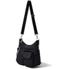 image:imageBaggallini Modern Everywhere Crossbody Bag for Women 11x9x45 Rfid Hobo BagBlack Cheetah Emboss