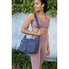 image:imageBaggallini Modern Everywhere Crossbody Bag for Women 11x9x45 Rfid Hobo BagFrench Navy