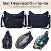 image:imageBaggallini Modern Everywhere Crossbody Bag for Women 11x9x45 Rfid Hobo BagFrench Navy