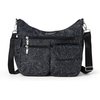 image:imageBaggallini Modern Everywhere Crossbody Bag for Women 11x9x45 Rfid Hobo BagMidnight Blossom Print