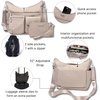 image:imageBaggallini Modern Everywhere Crossbody Bag for Women 11x9x45 Rfid Hobo BagMoonrock