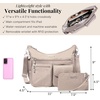 image:imageBaggallini Modern Everywhere Crossbody Bag for Women 11x9x45 Rfid Hobo BagMoonrock