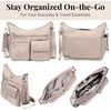 image:imageBaggallini Modern Everywhere Crossbody Bag for Women 11x9x45 Rfid Hobo BagMoonrock