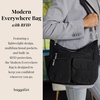 image:imageBaggallini Modern Everywhere Crossbody Bag for Women 11x9x45 Rfid Hobo BagMoonrock