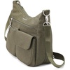 image:imageBaggallini Modern Everywhere Crossbody Bag for Women 11x9x45 Rfid Hobo BagOlive Heritage