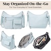 image:imageBaggallini Modern Everywhere Crossbody Bag for Women 11x9x45 Rfid Hobo BagPool