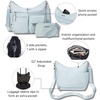 image:imageBaggallini Modern Everywhere Crossbody Bag for Women 11x9x45 Rfid Hobo BagPool