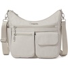 image:imageBaggallini Modern Everywhere Crossbody Bag for Women 11x9x45 Rfid Hobo BagVanilla Heritage