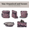 image:imageBaggallini Modern Pocket Crossbody Bag for Women 85x85 Handbag Purse with RFID Lightweight WaterResistantAutumn Peony