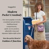 image:imageBaggallini Modern Pocket Crossbody Bag for Women 85x85 Handbag Purse with RFID Lightweight WaterResistantAutumn Peony