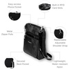 image:imageBaggallini Modern Pocket Crossbody Bag for Women 85x85 Handbag Purse with RFID Lightweight WaterResistantBlack