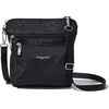image:imageBaggallini Modern Pocket Crossbody Bag for Women 85x85 Handbag Purse with RFID Lightweight WaterResistantBlack Cheetah Emboss