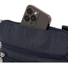 image:imageBaggallini Modern Pocket Crossbody Bag for Women 85x85 Handbag Purse with RFID Lightweight WaterResistantFrench Navy