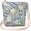 image:imageBaggallini Modern Pocket Crossbody Bag for Women 85x85 Handbag Purse with RFID Lightweight WaterResistantMeadow Print