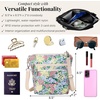 image:imageBaggallini Modern Pocket Crossbody Bag for Women 85x85 Handbag Purse with RFID Lightweight WaterResistantMeadow Print