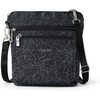 image:imageBaggallini Modern Pocket Crossbody Bag for Women 85x85 Handbag Purse with RFID Lightweight WaterResistantMidnight Blossom Print