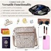 image:imageBaggallini Modern Pocket Crossbody Bag for Women 85x85 Handbag Purse with RFID Lightweight WaterResistantMocha Cheetah Print