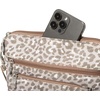 image:imageBaggallini Modern Pocket Crossbody Bag for Women 85x85 Handbag Purse with RFID Lightweight WaterResistantMocha Cheetah Print