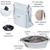 image:imageBaggallini Modern Pocket Crossbody Bag for Women 85x85 Handbag Purse with RFID Lightweight WaterResistantPool