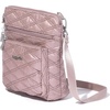 image:imageBaggallini Modern Pocket Crossbody Bag for Women 85x85 Handbag Purse with RFID Lightweight WaterResistantRose Metallic Quilt