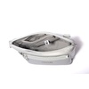 image:imageBaggallini Modern Pocket Crossbody Bag for Women 85x85 Handbag Purse with RFID Lightweight WaterResistantSilver Metallic
