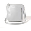 image:imageBaggallini Modern Pocket Crossbody Bag for Women 85x85 Handbag Purse with RFID Lightweight WaterResistantSilver Metallic