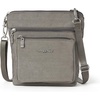 image:imageBaggallini Modern Pocket Crossbody Bag for Women 85x85 Handbag Purse with RFID Lightweight WaterResistantSterling Shimmer