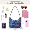 image:imageBaggallini Modern Pocket Half Moon 11x105 Shoulder Women WReplaceable Straps Converts to Crossbody BagFlower Market