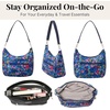 image:imageBaggallini Modern Pocket Half Moon 11x105 Shoulder Women WReplaceable Straps Converts to Crossbody BagFlower Market
