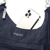 image:imageBaggallini Modern Pocket Half Moon 11x105 Shoulder Women WReplaceable Straps Converts to Crossbody BagFrench Navy