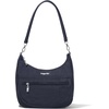 image:imageBaggallini Modern Pocket Half Moon 11x105 Shoulder Women WReplaceable Straps Converts to Crossbody BagFrench Navy