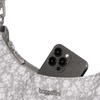 image:imageBaggallini Modern Pocket Half Moon 11x105 Shoulder Women WReplaceable Straps Converts to Crossbody BagLight Grey Petal