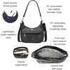 image:imageBaggallini Modern Pocket Half Moon 11x105 Shoulder Women WReplaceable Straps Converts to Crossbody BagMidnight Blossom Print