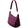 image:imageBaggallini Modern Pocket Half Moon 11x105 Shoulder Women WReplaceable Straps Converts to Crossbody BagMulberry