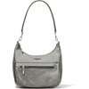 image:imageBaggallini Modern Pocket Half Moon 11x105 Shoulder Women WReplaceable Straps Converts to Crossbody BagSterling Shimmer