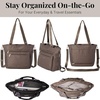 image:imageBaggallini Modern Shopper ToteDark Umber Heritage