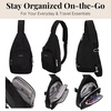 image:imageBaggallini Modern Sling EMF Blocking PouchBlack