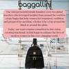 image:imageBaggallini Naples Convertible Backpack  Travel Sling Crossbody  12 Nylon Handbag wRFID amp Padded Tablet SleeveBlack  Gold Hardware