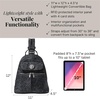 image:imageBaggallini Naples Convertible Backpack  Travel Sling Crossbody  12 Nylon Handbag wRFID amp Padded Tablet SleeveMidnight Blossom