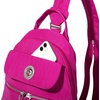 image:imageBaggallini Naples Convertible Backpack  Travel Sling Crossbody  12 Nylon Handbag wRFID amp Padded Tablet SleeveOrchid