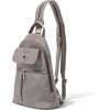 image:imageBaggallini Naples Convertible Backpack  Travel Sling Crossbody  12 Nylon Handbag wRFID amp Padded Tablet SleeveSterling Shimmer