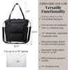 image:imageBaggallini Nolita Convertible Backpack  11x14 Travel Backpack Shoulder Tote Crossbody Bag wRFID Tech Luggage Sleeve amp Laptop PocketBlack