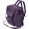 image:imageBaggallini Nolita Convertible Backpack  11x14 Travel Backpack Shoulder Tote Crossbody Bag wRFID Tech Luggage Sleeve amp Laptop PocketDeep Grape Twill