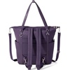 image:imageBaggallini Nolita Convertible Backpack  11x14 Travel Backpack Shoulder Tote Crossbody Bag wRFID Tech Luggage Sleeve amp Laptop PocketDeep Grape Twill