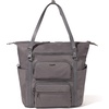 image:imageBaggallini Nolita Convertible Backpack  11x14 Travel Backpack Shoulder Tote Crossbody Bag wRFID Tech Luggage Sleeve amp Laptop PocketSmoke Twill