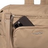image:imageBaggallini Nolita Convertible Backpack  11x14 Travel Backpack Shoulder Tote Crossbody Bag wRFID Tech Luggage Sleeve amp Laptop PocketTaupe Twill