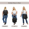image:imageBaggallini Nolita Convertible Backpack  11x14 Travel Backpack Shoulder Tote Crossbody Bag wRFID Tech Luggage Sleeve amp Laptop PocketTaupe Twill